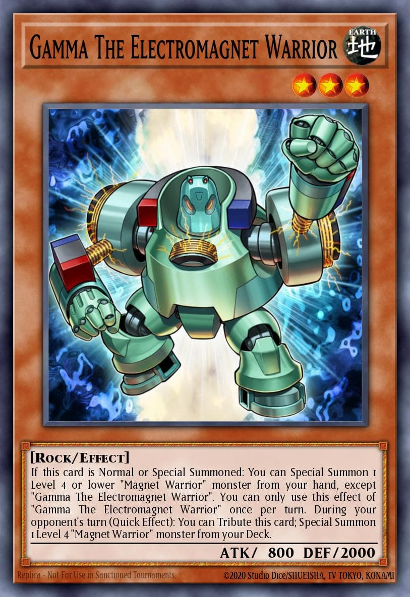 Gamma The Electromagnet Warrior #SDMY-EN003