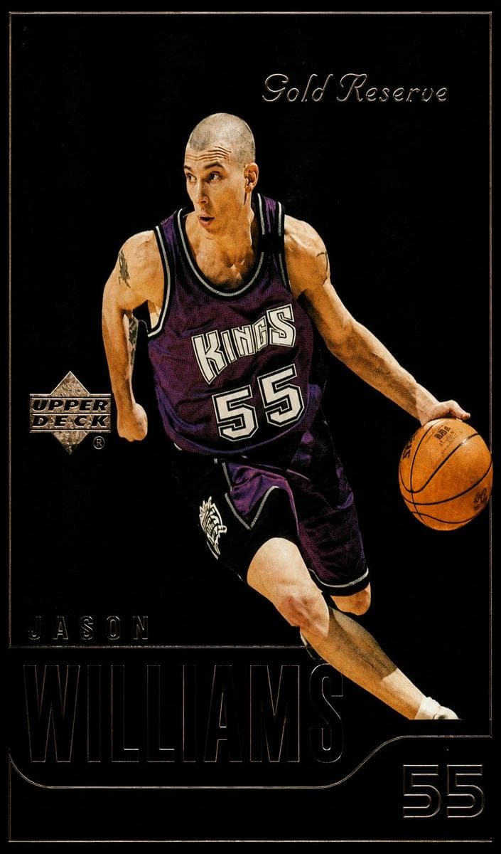 Jason Williams 1999 upper-deck Gold Reserve