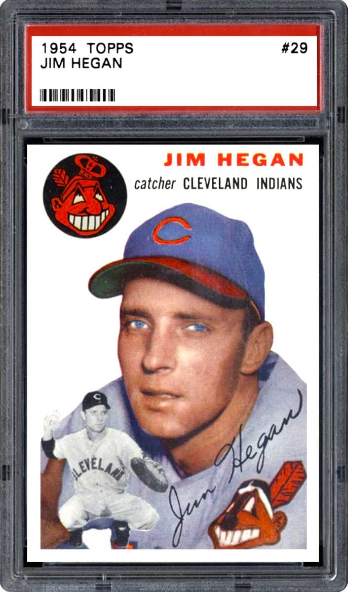 Jim Hegan 1954 topps Topps Canadian