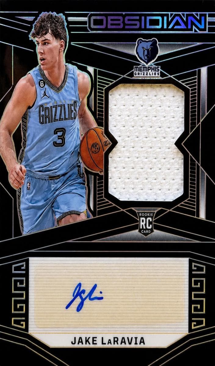 Jake LaRavia 2022 panini Panini Obsidian