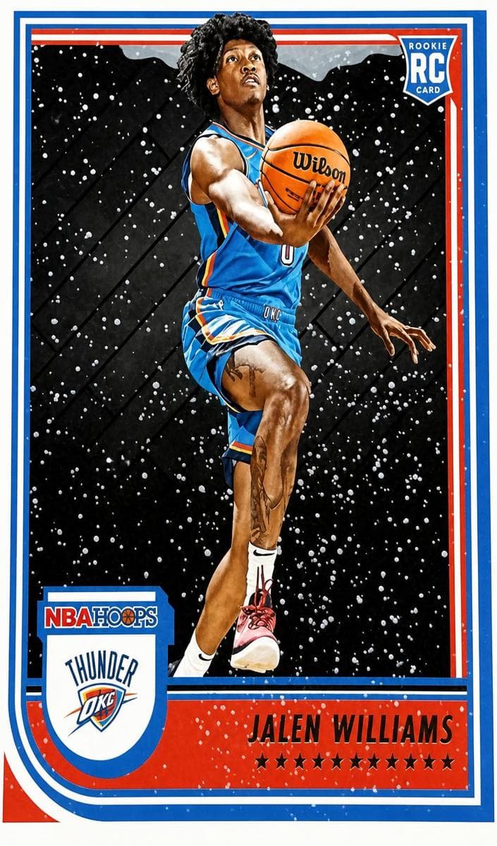Jalen Williams 2022 panini Hoops Winter