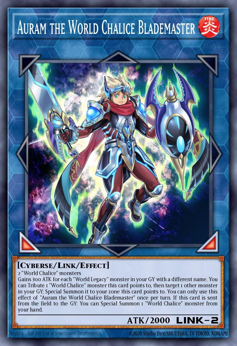Auram the World Chalice Blademaster 2017 Yu-Gi-Oh!