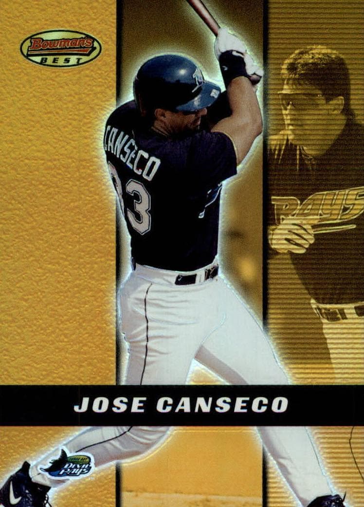 Jose Canseco 2000 bowman