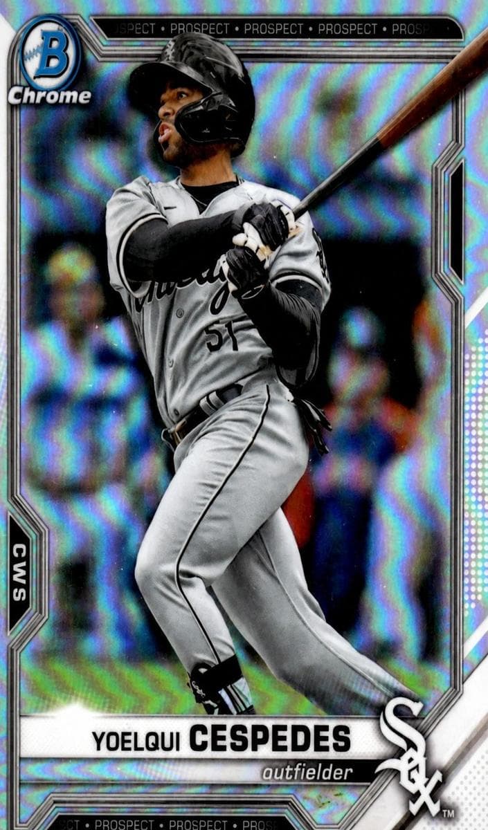 Yoelqui Cespedes 2021 bowman Bowman Draft