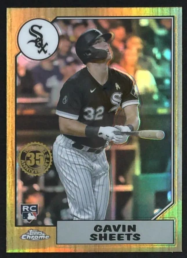 Gavin Sheets 2022 topps Topps Chrome