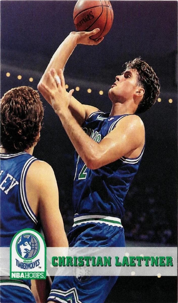 Christian Laettner 1993 panini Hoops