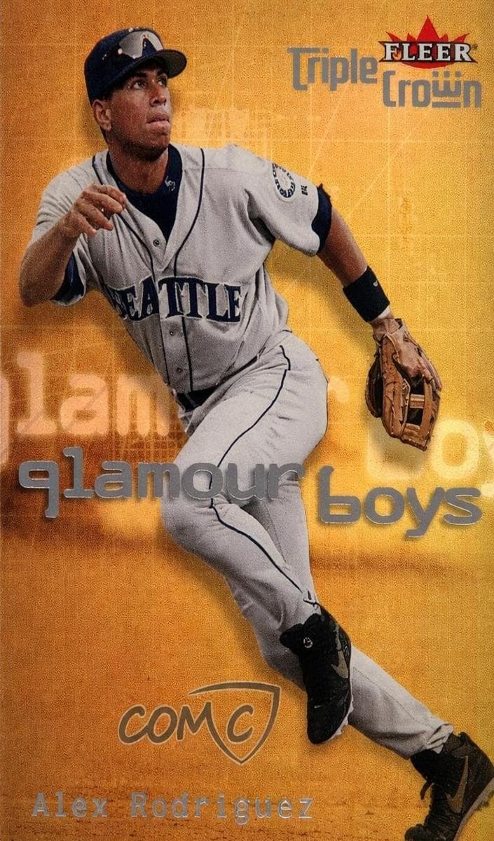 Alex Rodriguez 2001 fleer