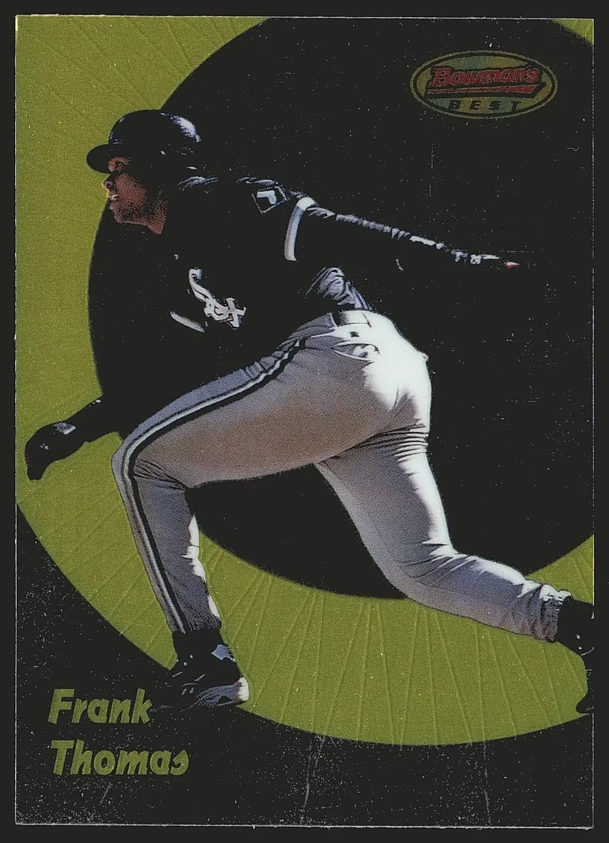 Frank Thomas 1998 bowman Bowman's Best