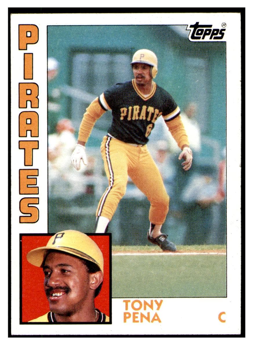 Tony Pena 1984 topps Topps