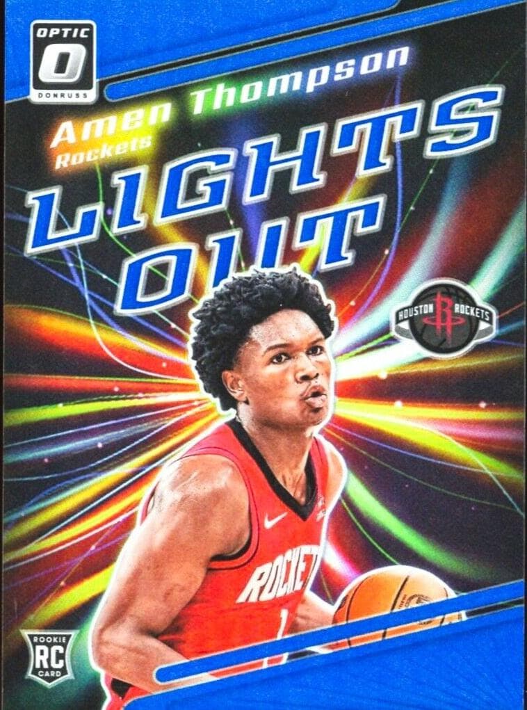 Amen Thompson 2023 panini Donruss Optic