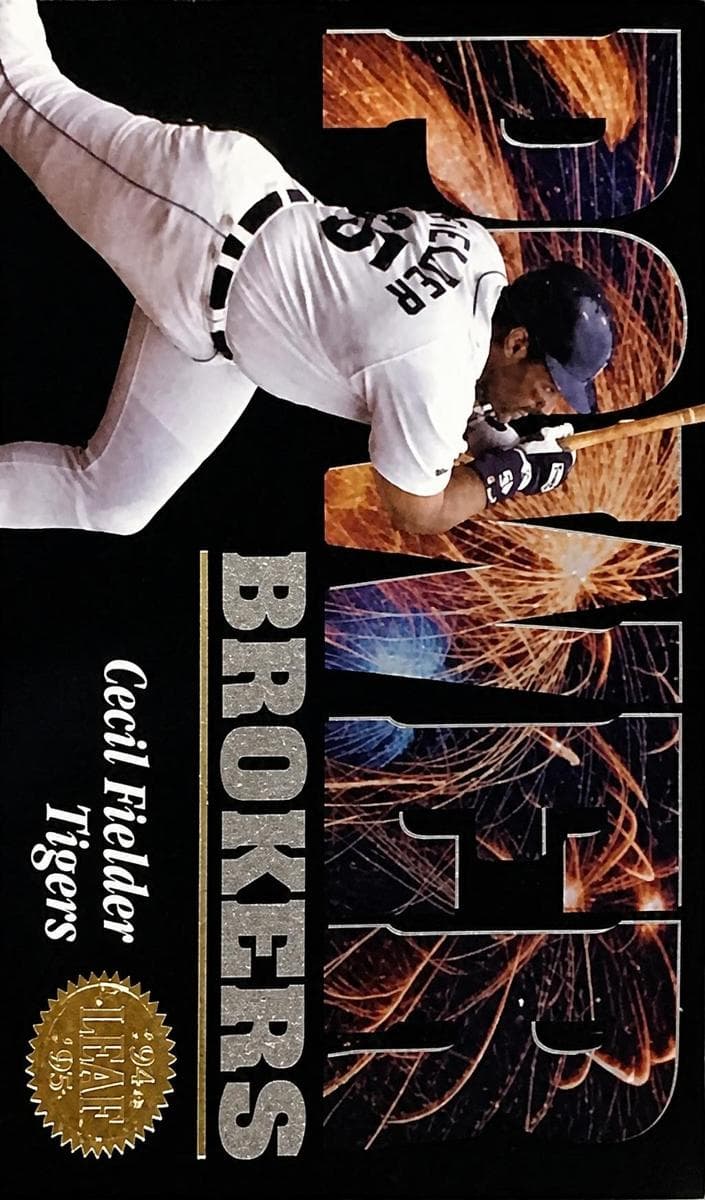 Cecil Fielder 1994 leaf Leaf