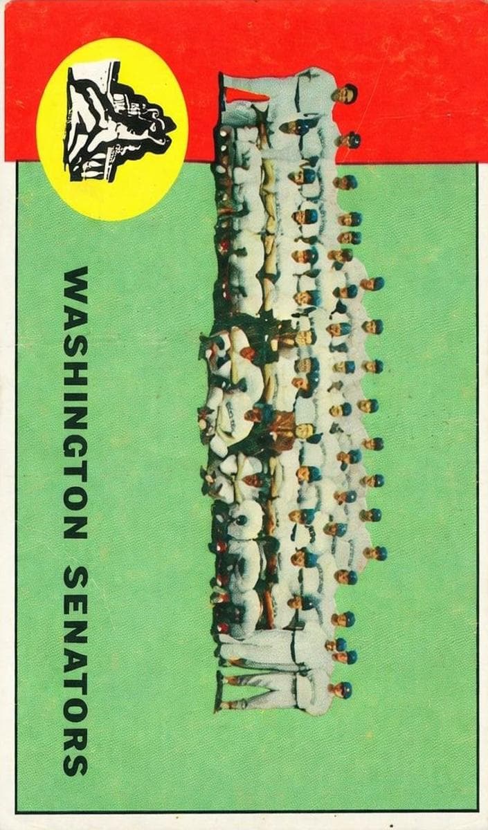 Washington Senators 1963 topps Topps
