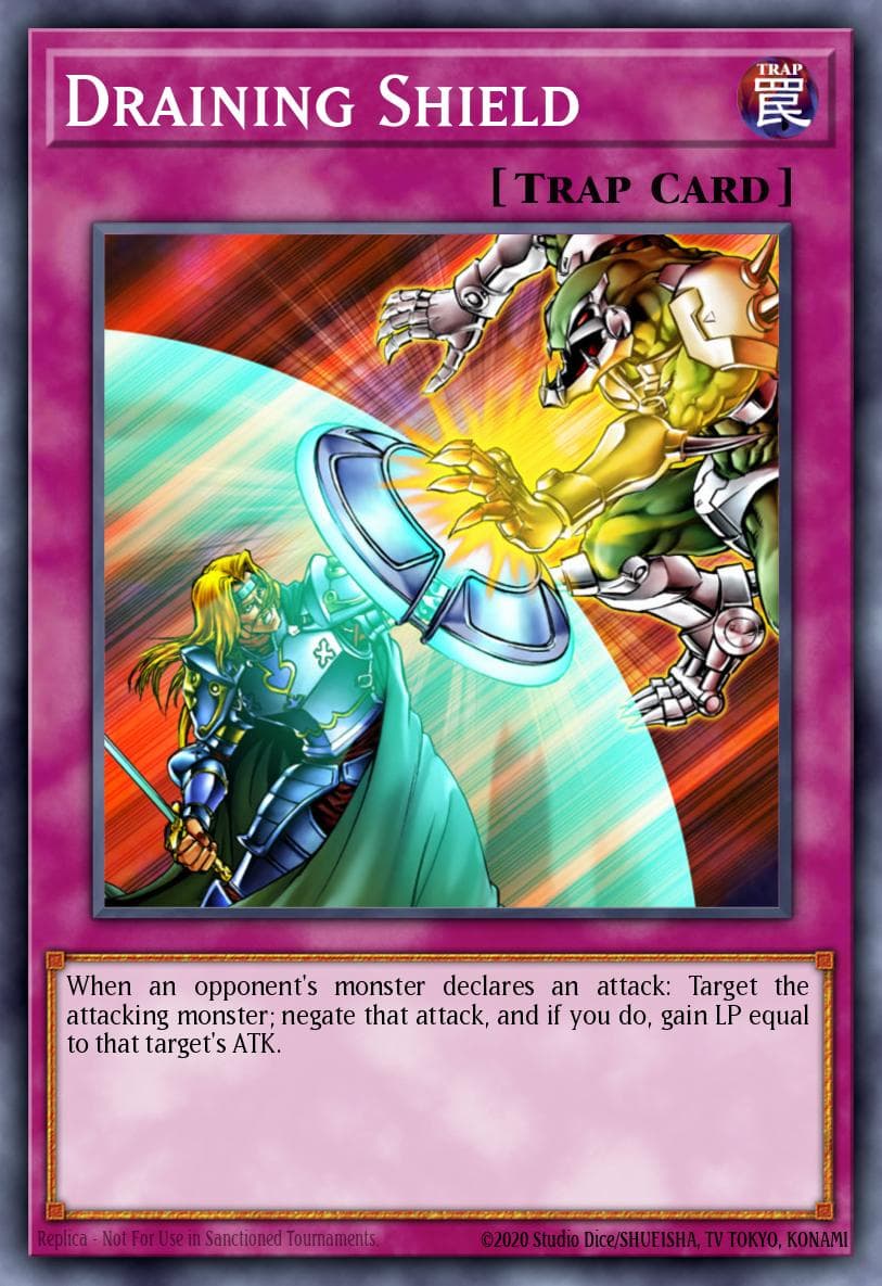 Draining Shield #YS16-EN036