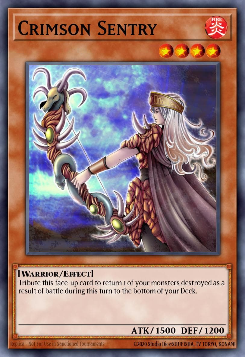 Crimson Sentry 2003 Yu-Gi-Oh! Labyrinth of Nightmare