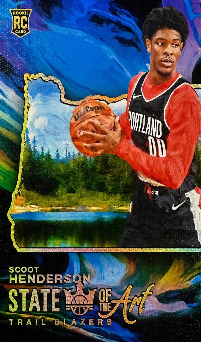 Scoot Henderson 2023 panini Panini Prizm Deca