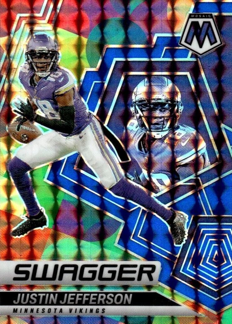Justin Jefferson 2022 panini Panini Mosaic