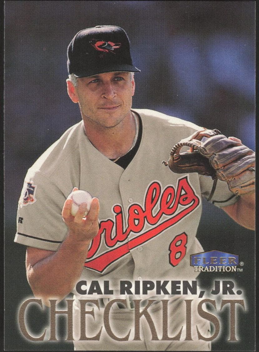 Cal Ripken, Jr. 1998 fleer Fleer Tradition