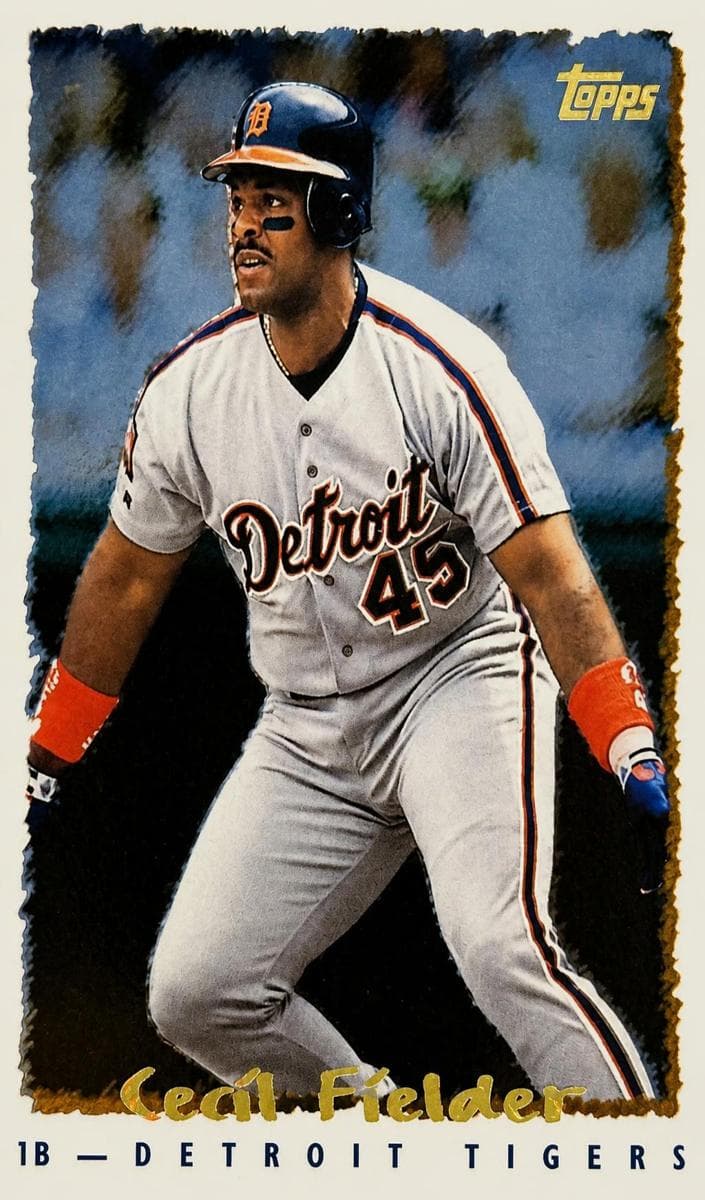 Cecil Fielder 1995 topps Topps