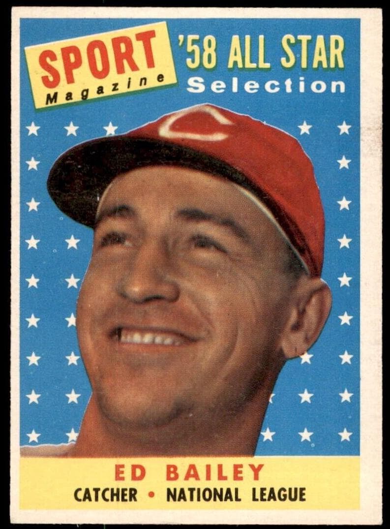 Ed Bailey 1958 topps Topps