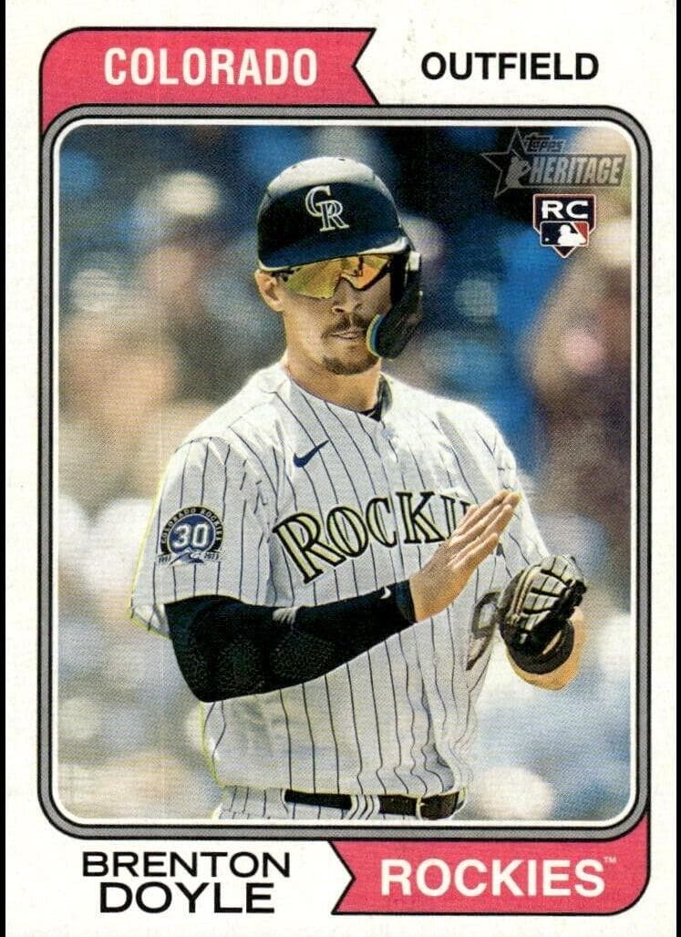 Brenton Doyle 2023 topps Topps Heritage