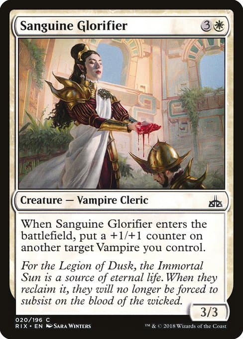 Sanguine Glorifier 2018 Magic: The Gathering Rivals of Ixalan