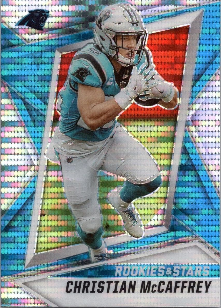 Christian McCaffrey 2021 panini Panini Rookies & Stars