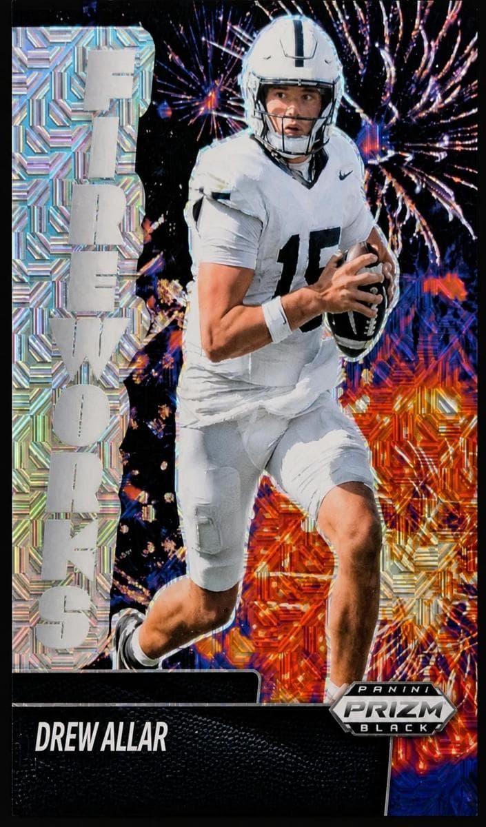 Drew Allar 2025 panini Panini Prizm Black