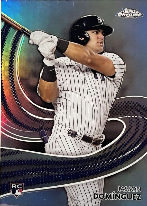 Jasson Domínguez 2024 topps Topps Chrome