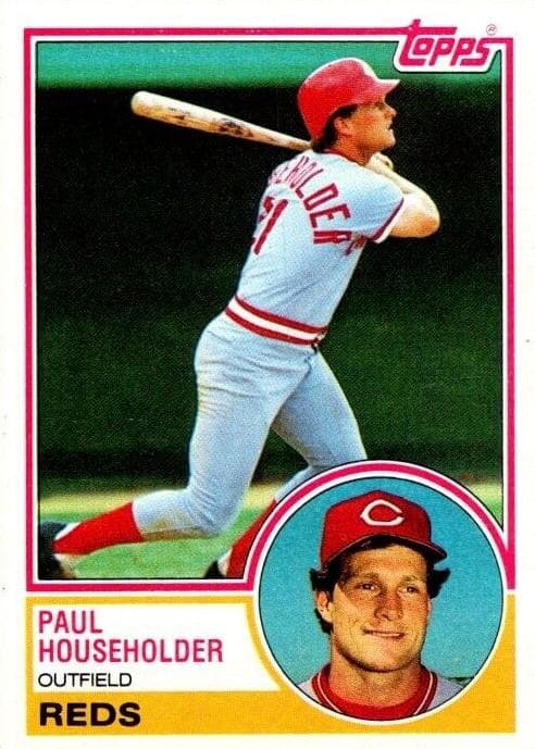 Paul Householder trading card