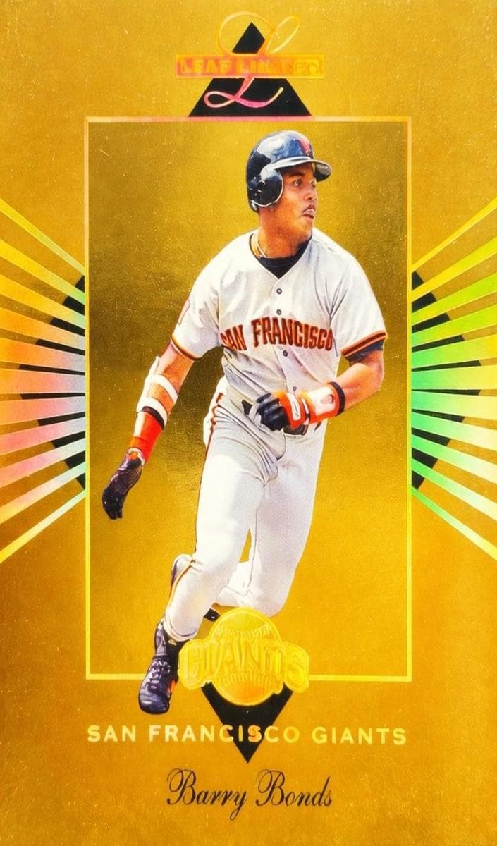 Barry Bonds 1994 leaf Leaf Limited