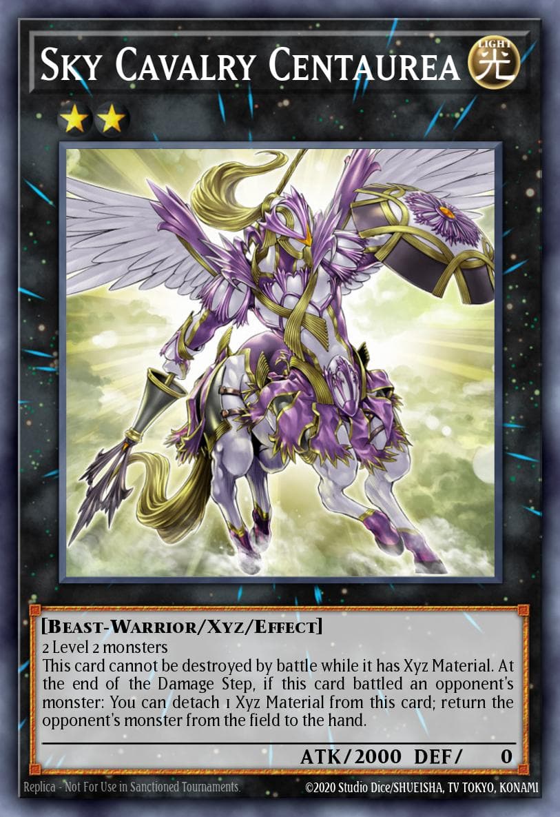 Sky Cavalry Centaurea 2015 Yu-Gi-Oh! Secrets of Eternity
