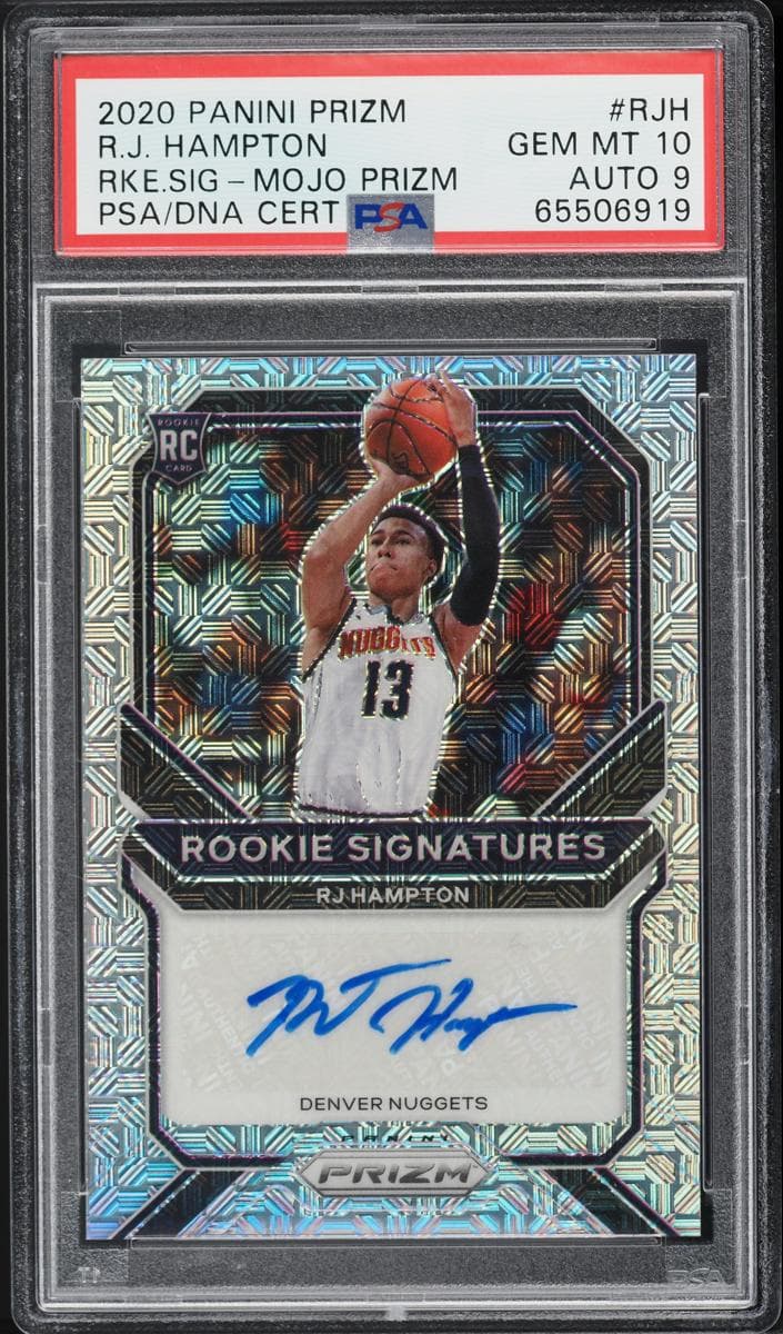RJ Hampton 2020 panini Panini Prizm