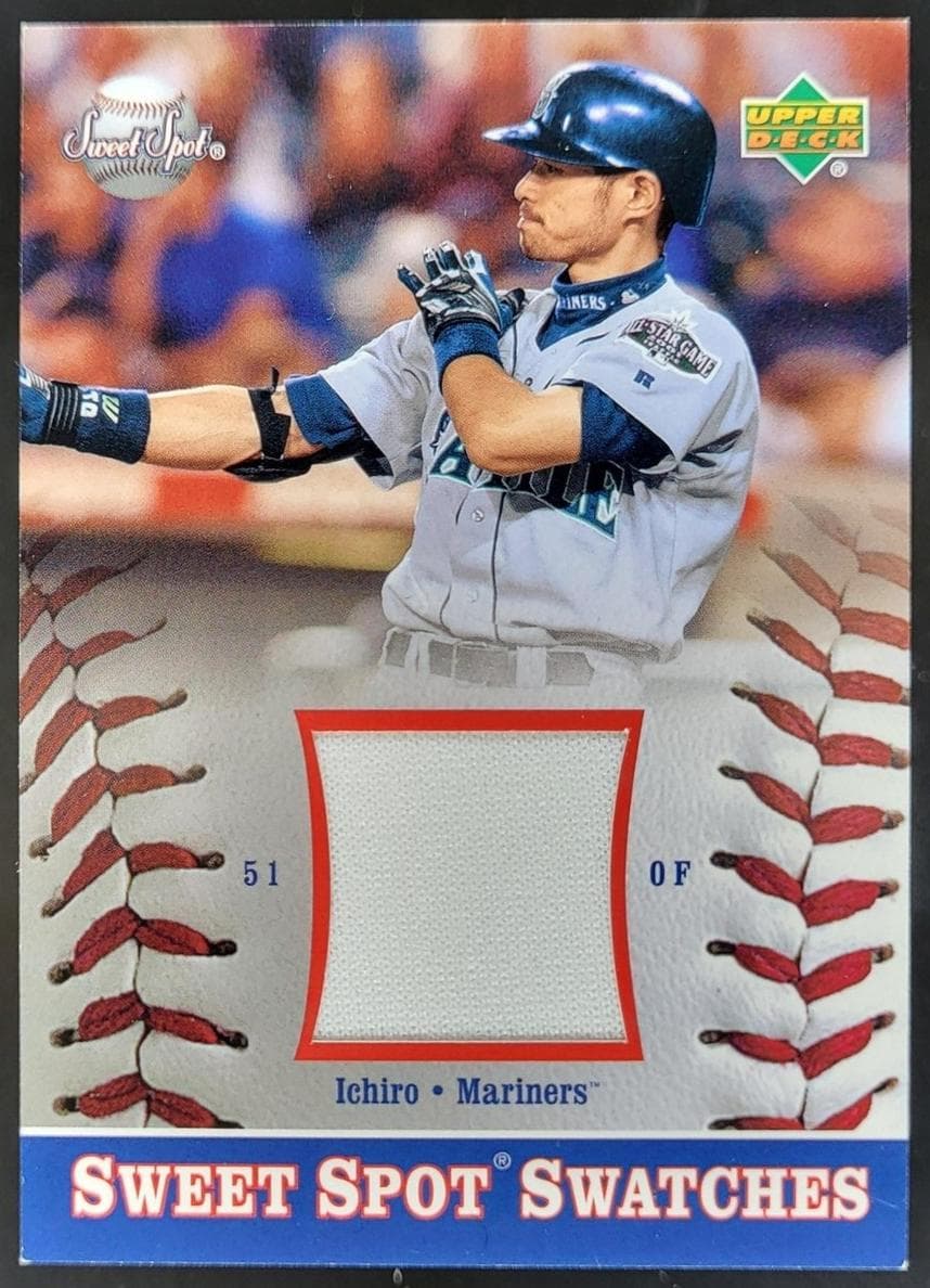Ichiro 2002 upper-deck Sweet Spot