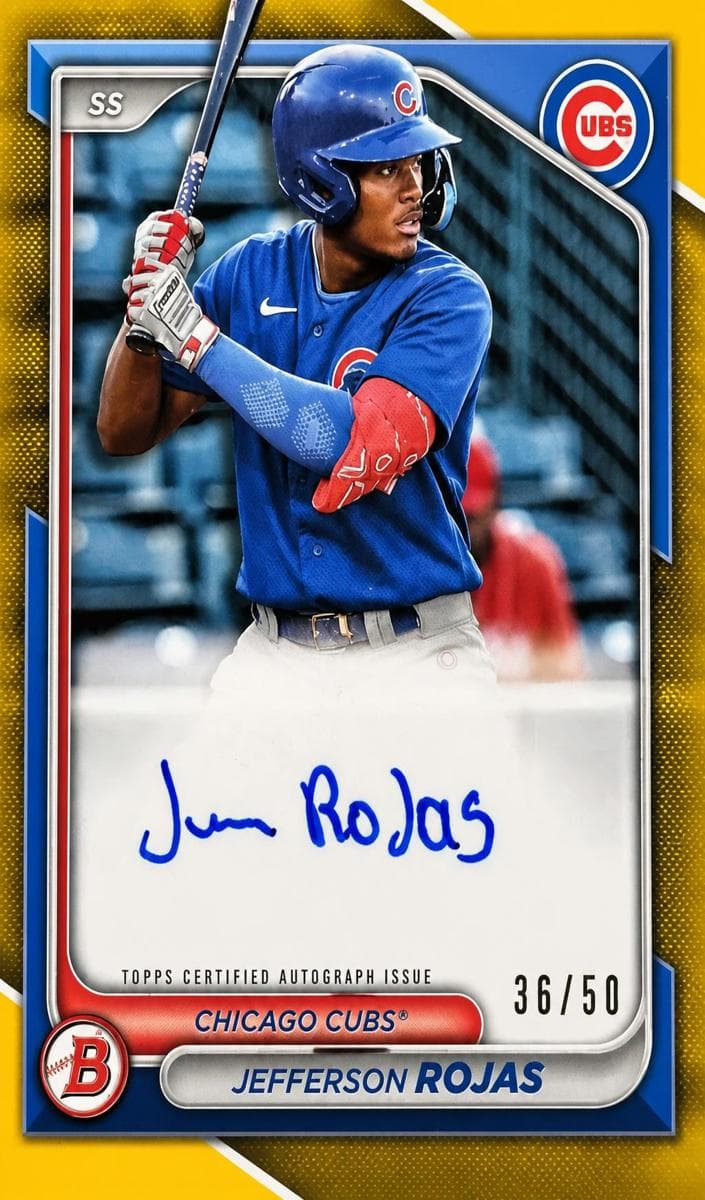 Jefferson Rojas 2024 bowman Bowman
