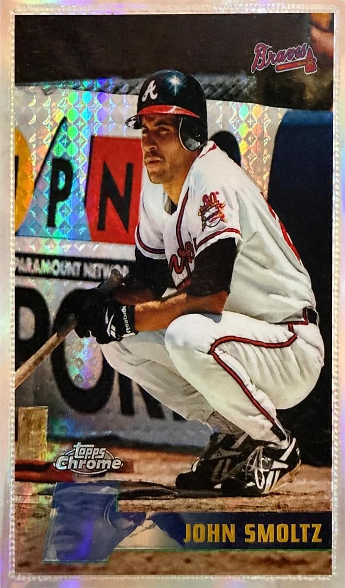 John Smoltz 1996 topps Topps Chrome