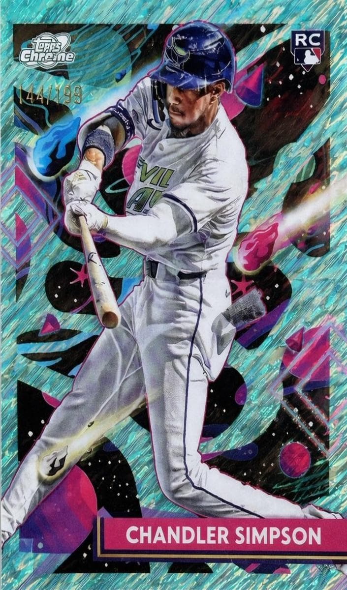 Chandler Simpson 2025 topps Topps Cosmic Chrome