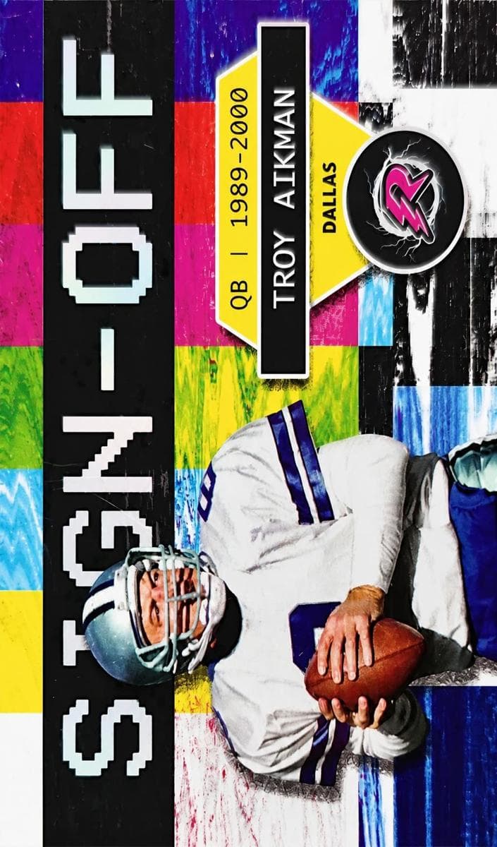 Troy Aikman 2023 topps Topps Composite