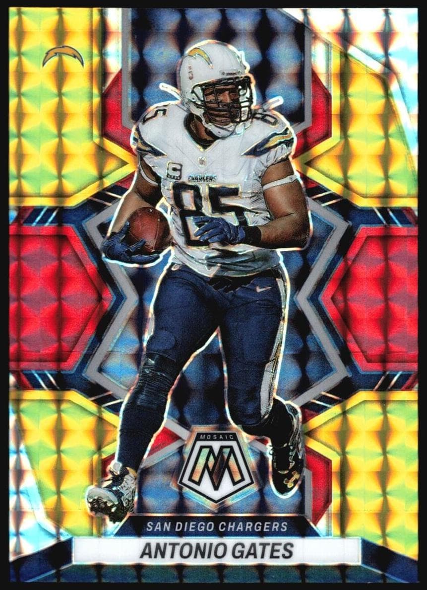 Antonio Gates 2022 panini Panini Mosaic