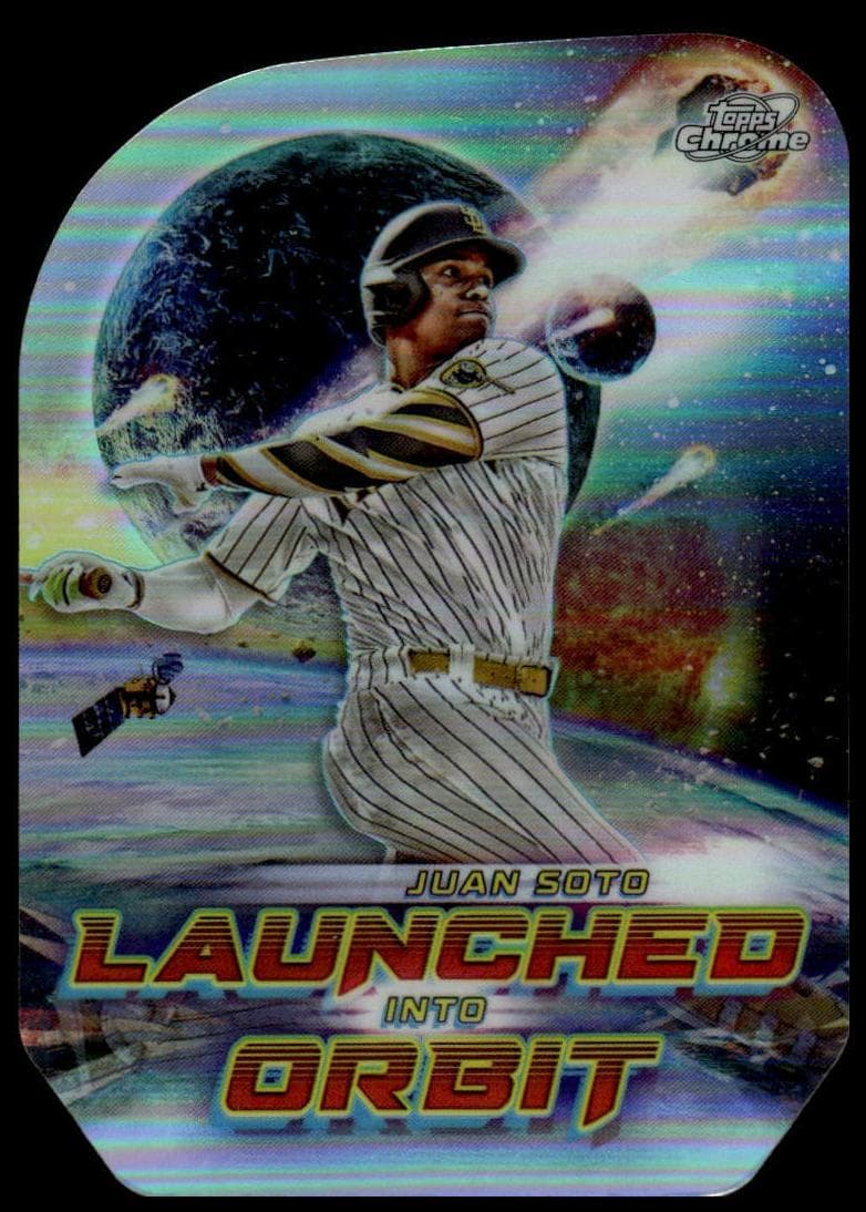 Juan Soto 2023 topps Topps Cosmic Chrome