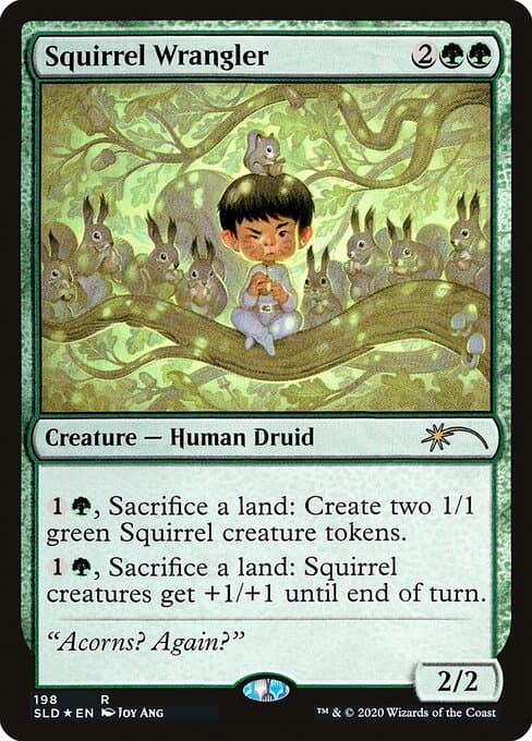 Squirrel Wrangler 2019 Magic: The Gathering Secret Lair Drop