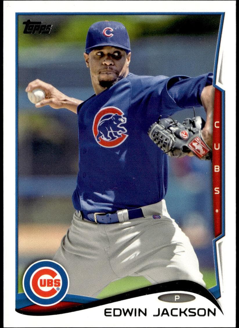 Edwin Jackson 2014 topps Topps