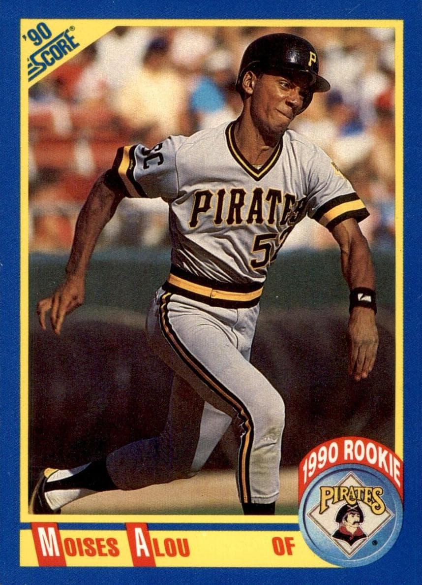 Moises Alou trading card