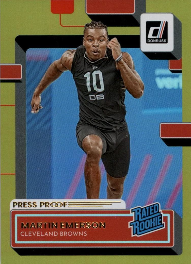 Martin Emerson 2022 panini Donruss