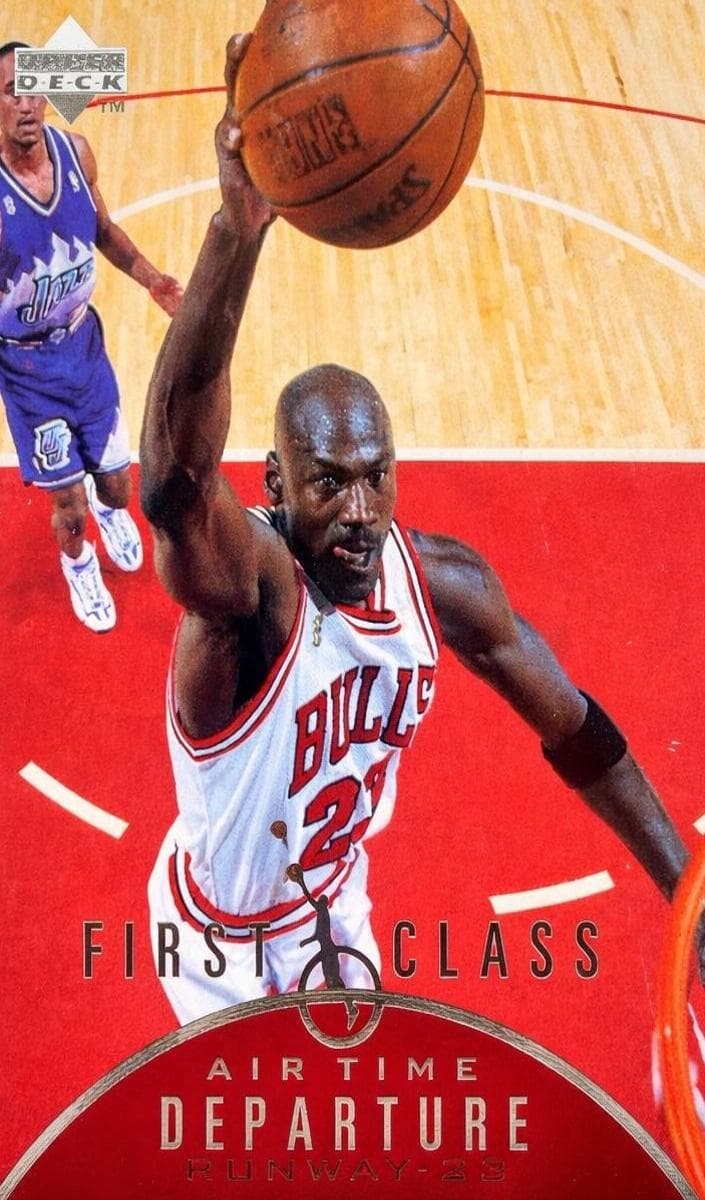 Michael Jordan 1997 upper-deck Upper Deck