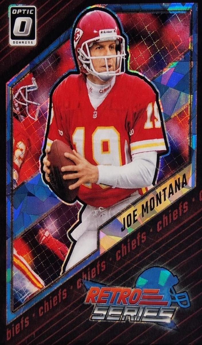 Joe Montana 2023 panini Donruss Optic