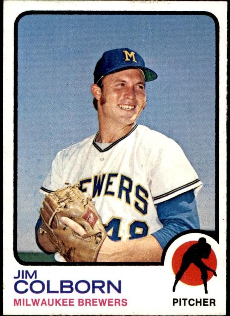 Jim Colborn 1973 topps Topps