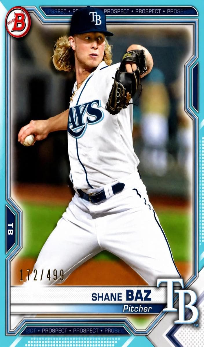 Shane Baz 2021 bowman Bowman