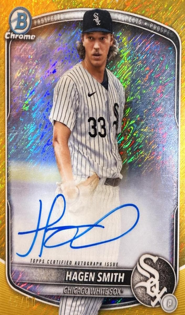 Hagen Smith 2025 bowman Bowman Chrome