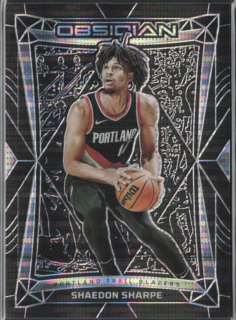 Shaedon Sharpe 2023 panini Panini Obsidian