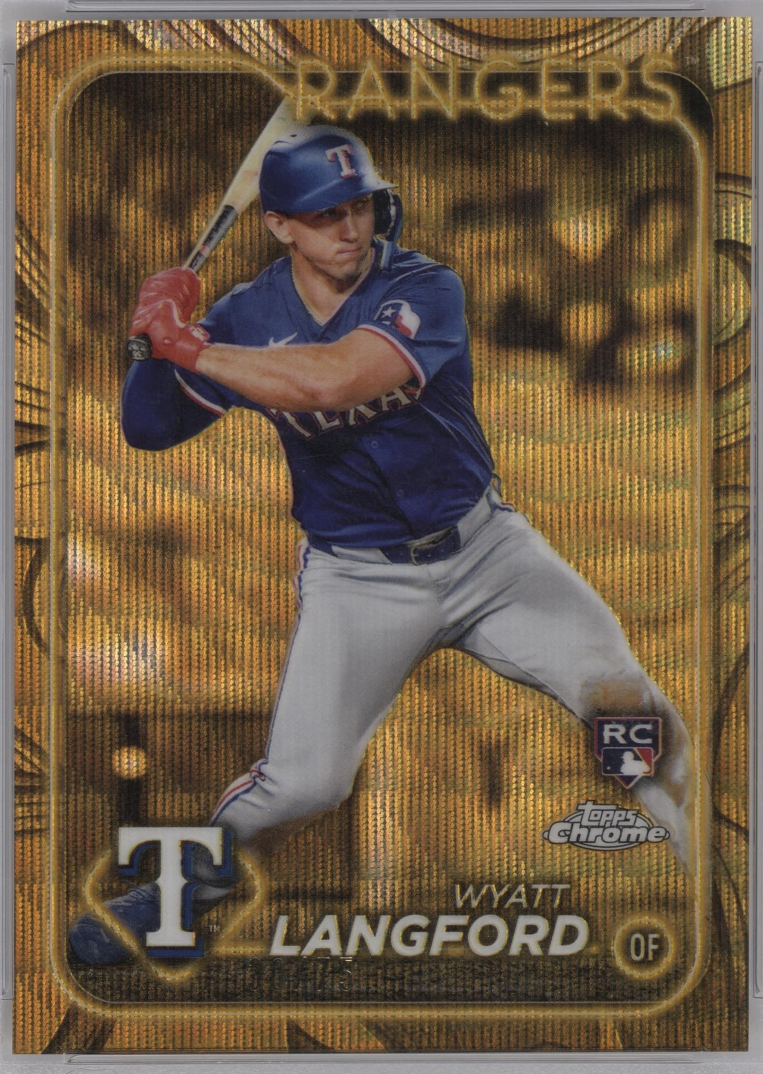 Wyatt Langford 2024 topps